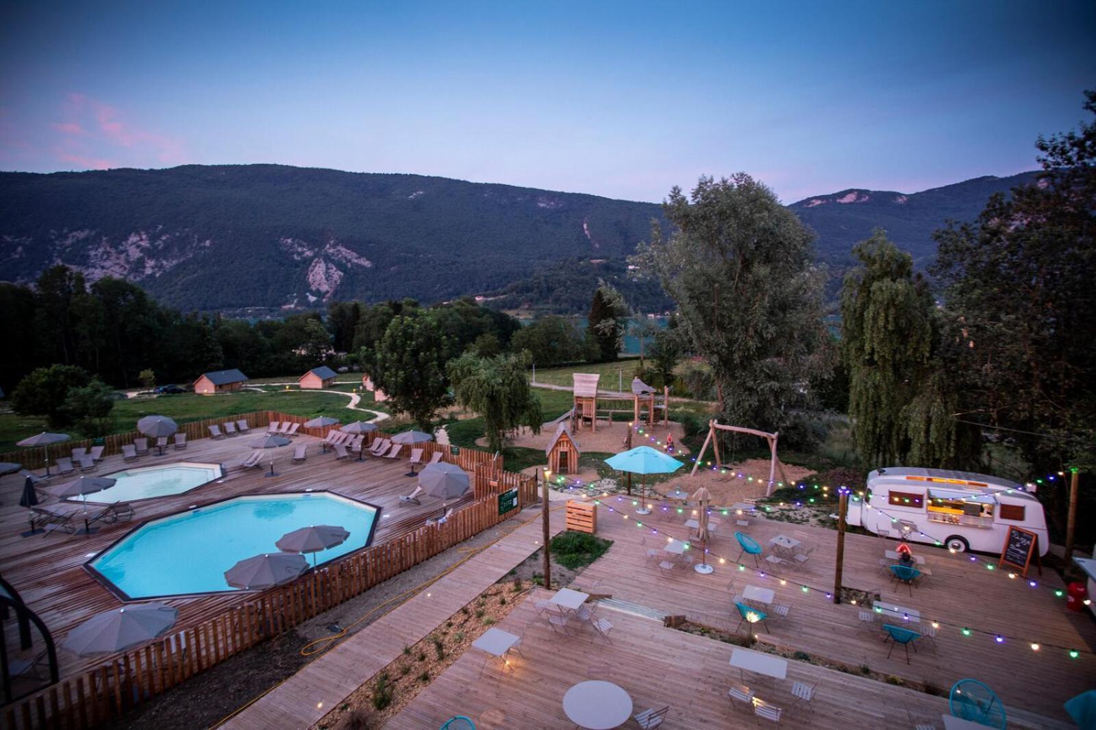 Huttopia Lac D'Aiguebelette Saint-Alban-de-Montbel Ngoại thất bức ảnh